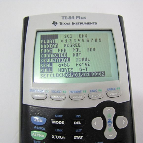 Texas Instruments TI-84 Plus Graphing Calculator with Cover Tested Working - Picture 3 of 6